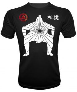 Camiseta de deporte sumo color negra