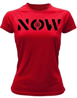 Camiseta deportiva Mujer NOW Roja