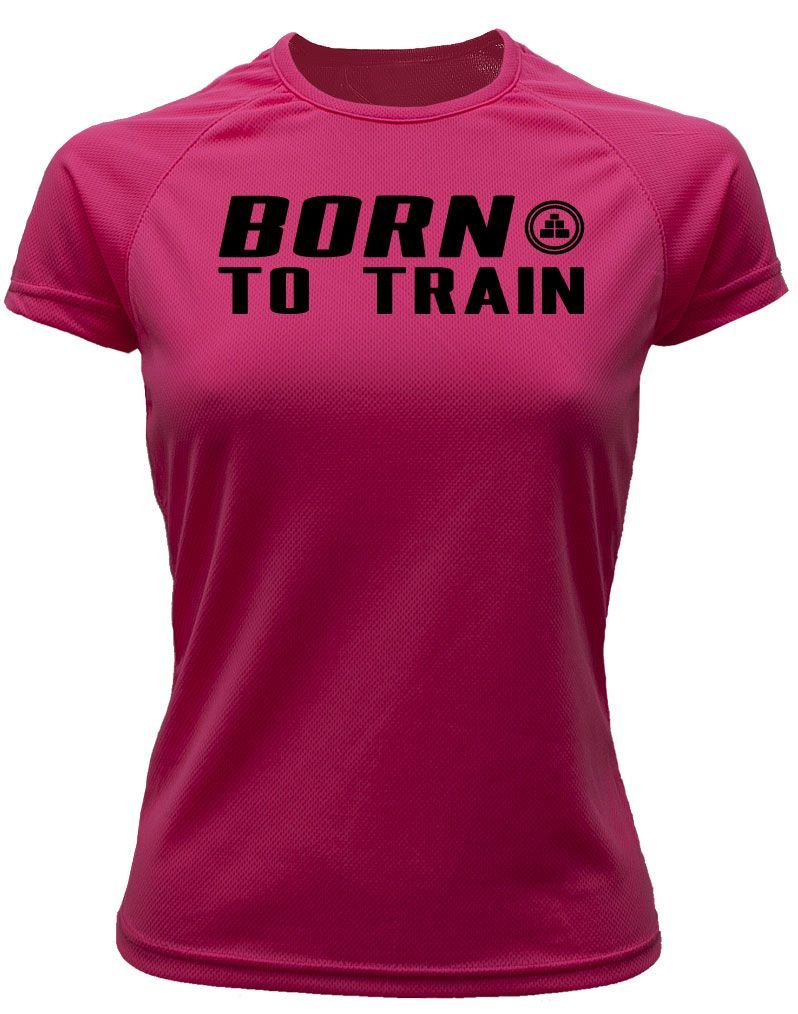 Camiseta fitness deportiva born to train RS